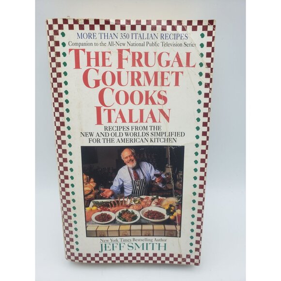 The Frugal Gourmet Cooks Italian By Jeff Smith 1995 Paperback - Picture 1 of 10